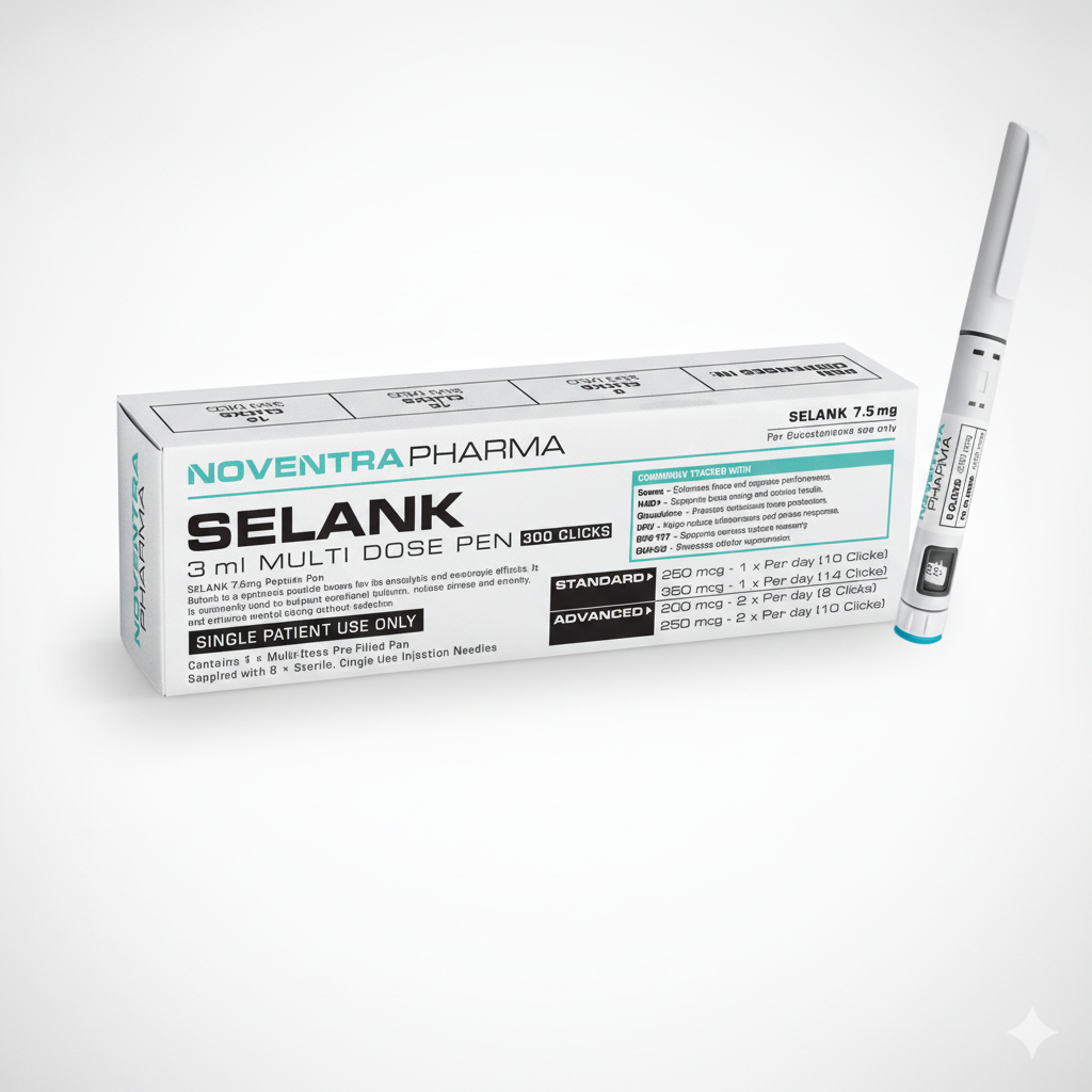 SELANK 7.5mg Peptide Pen
